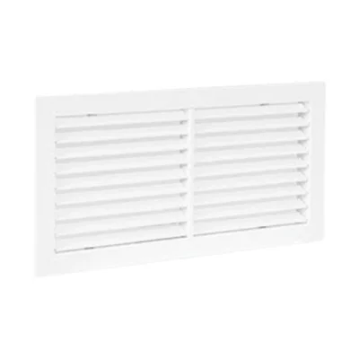 Caryaire fixed blade return grill