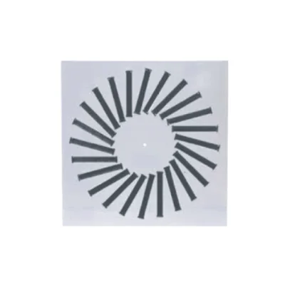 Caryaire helical square diffuser