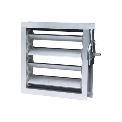 Caryaire AU350G low leakage aluminium damper with steel frame