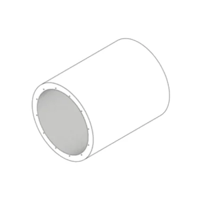 Caryaire CAF-R round silencer for axial fans