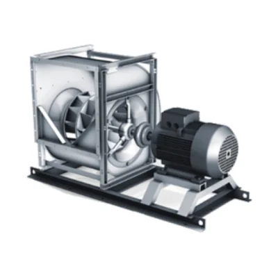Nicotra Gebhardt RZM direct driven centrifugal fan with coupling