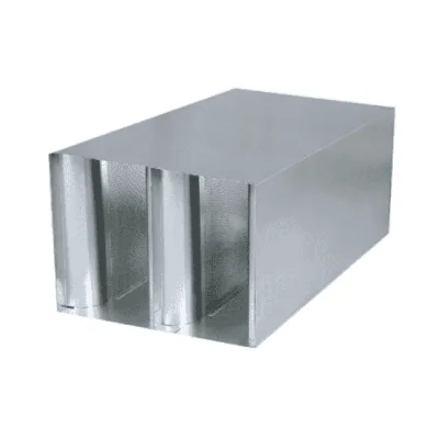 Caryaire silencer for rectangular ducts