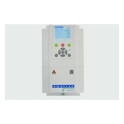Emotron VSX compact AC drive with LCD display